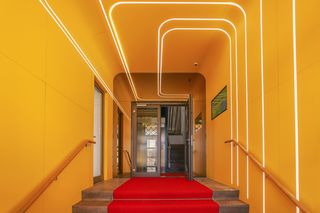 Eingangsbereich Palais Ritz | Psychotherapeutische Praxis Marius Graf in Potsdam